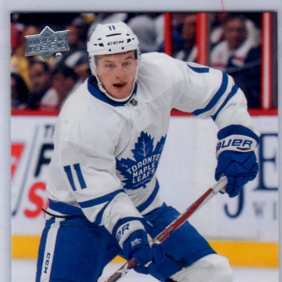 Zach Hyman Young Guns Upper Deck Rookie Card 2016/17 #222 Toronto Maple Leafs - Picture 4 of 4